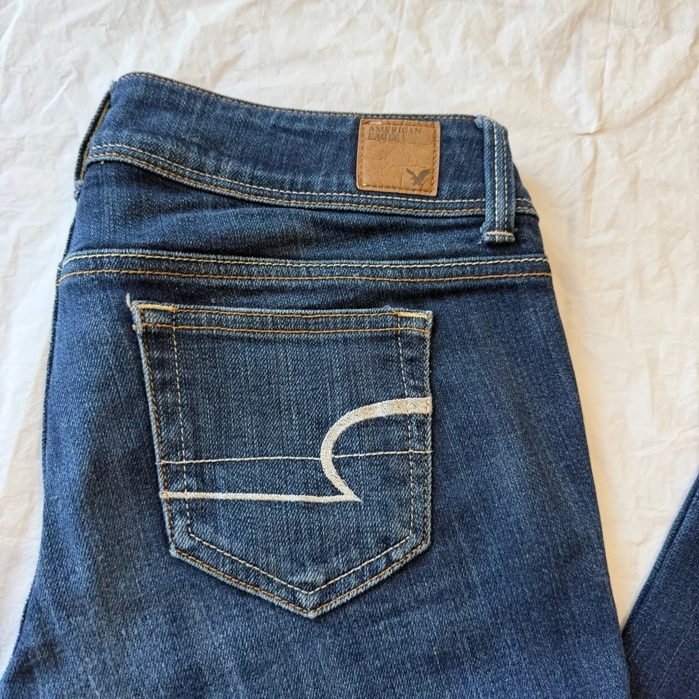 Vintage American Eagle Slim Bootcut Womens Jeans Size 4R - Picture 2 of 8